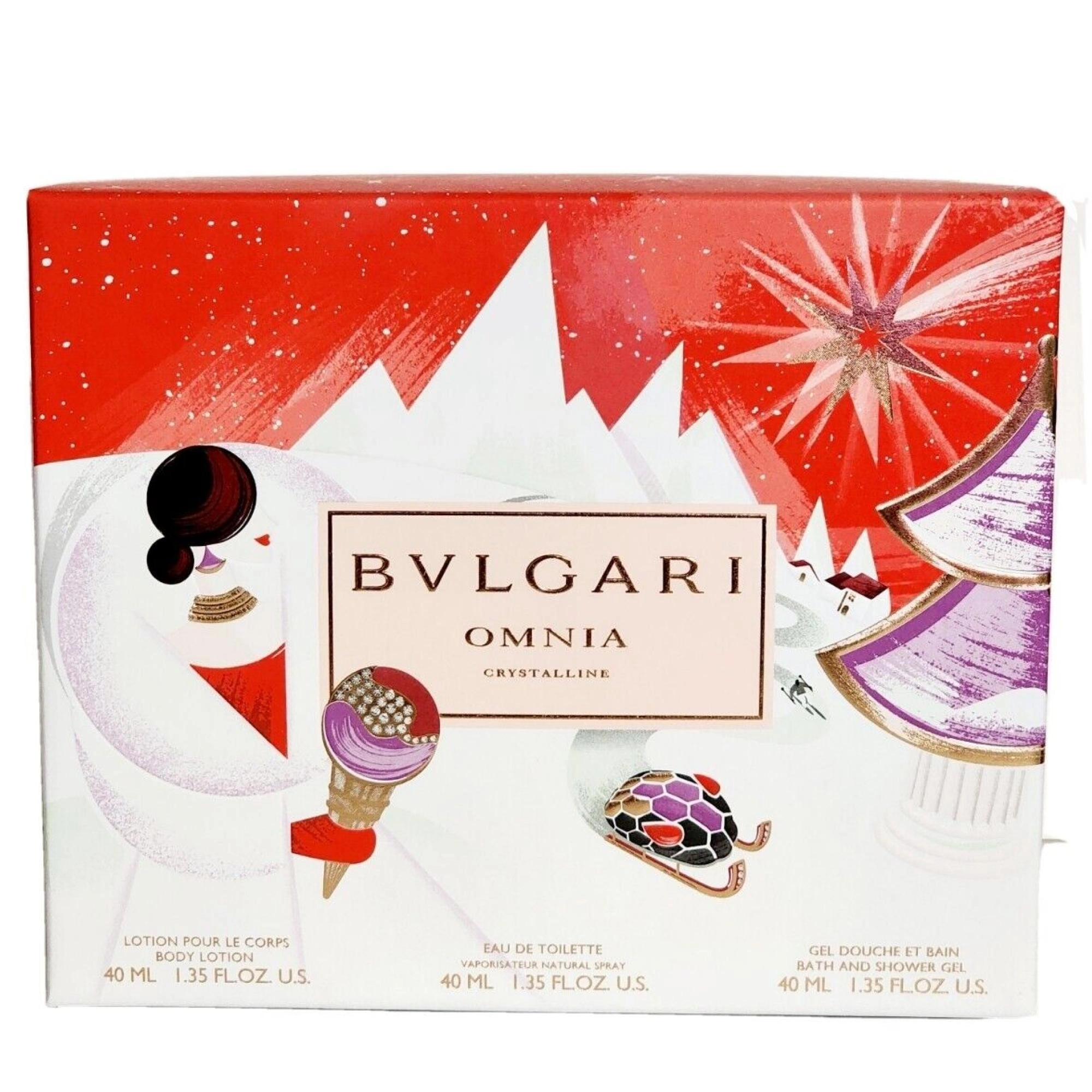 Brand BVLGARI Omnia EDT 40ml To'plam Italiya