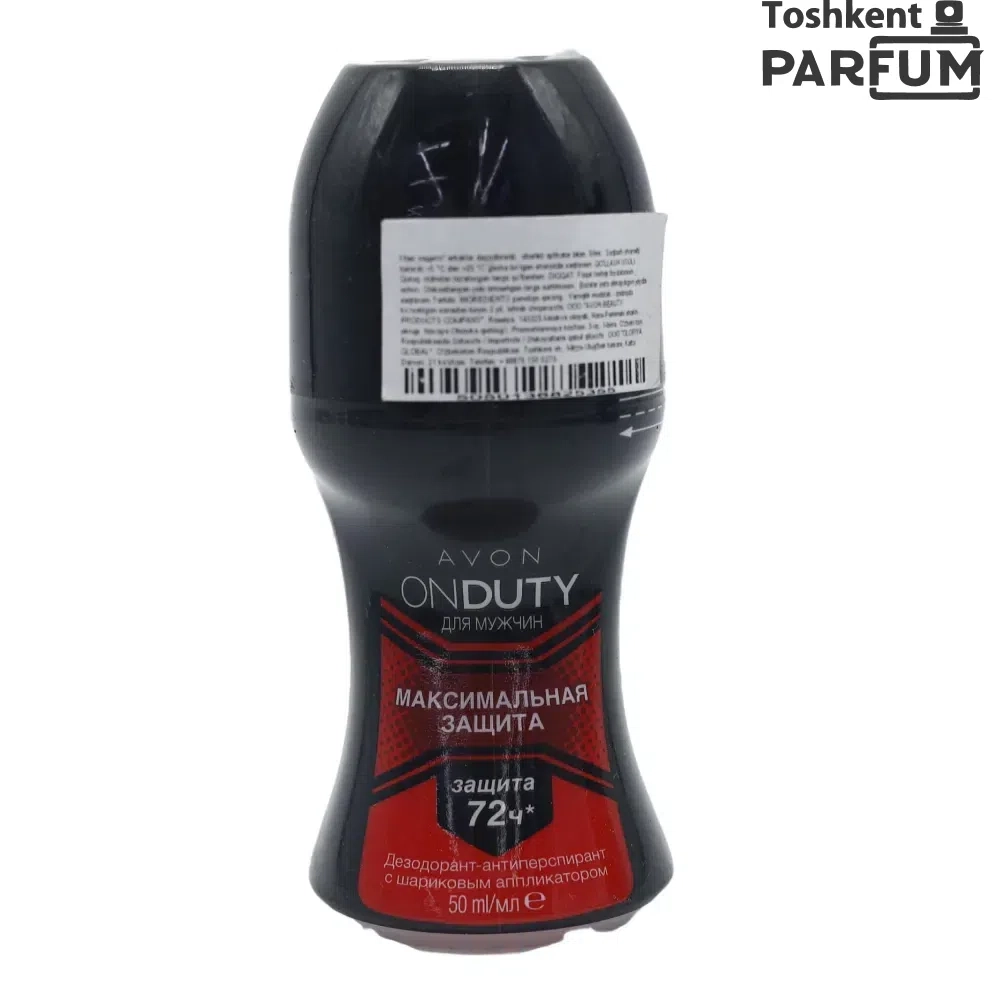 Avon On Duty Антиперспирант Дезодорант Для мужчин 50мл Erkaklar uchun dezodorant umumiy Россия