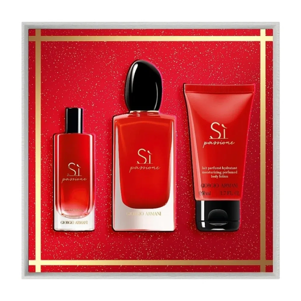 Бренд Giorgio Armani SI Pssion Nabor Lux To'plam Италия