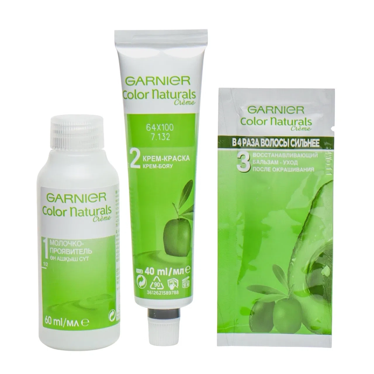 Garnier Color Naturals соч учун бўёқ 7|132 Garnier Color Naturals Россия