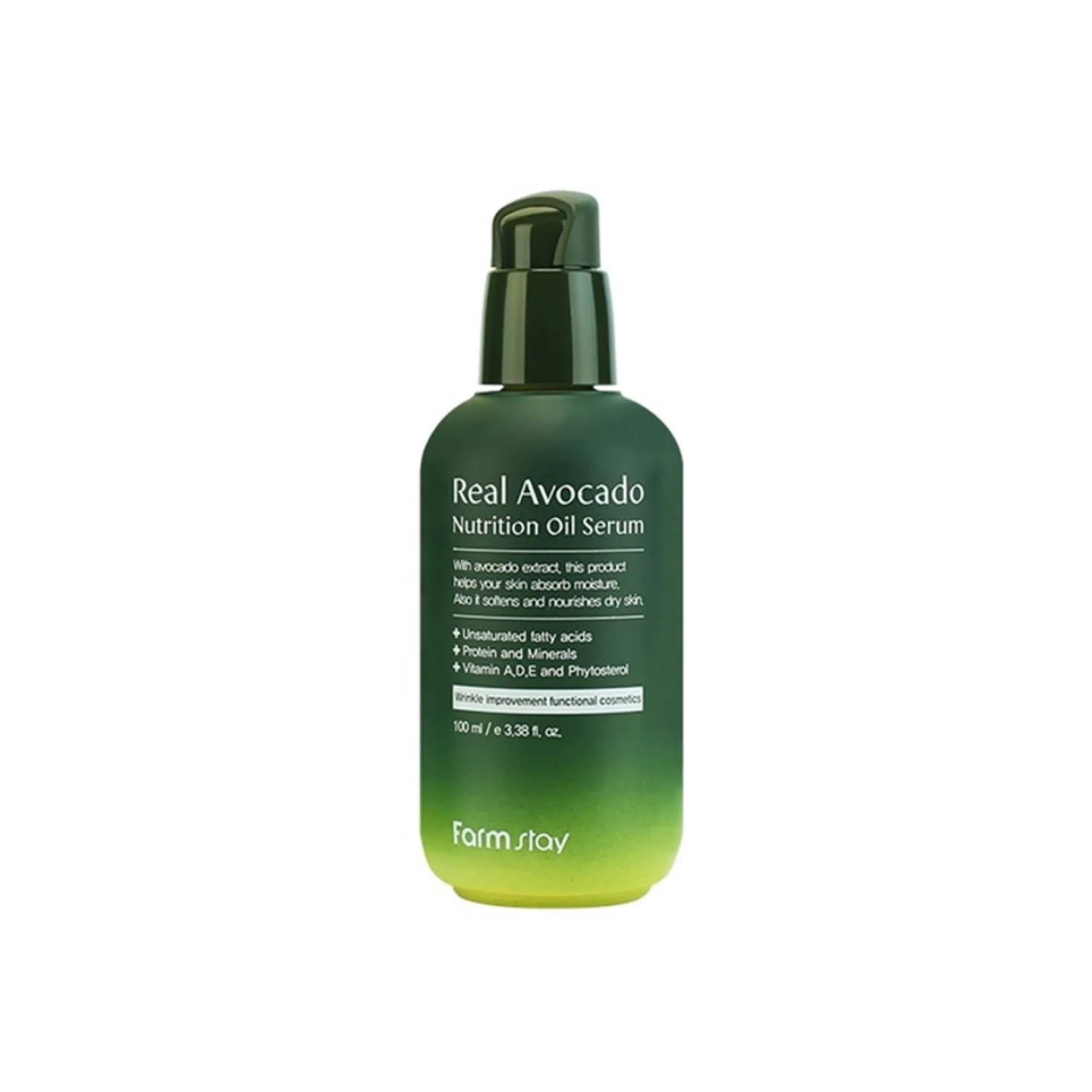 Farm Stay Real Avacado Nutrition Oil Serum 100мл Essensiya, Emulsiya va Sivorotka Южная Корея