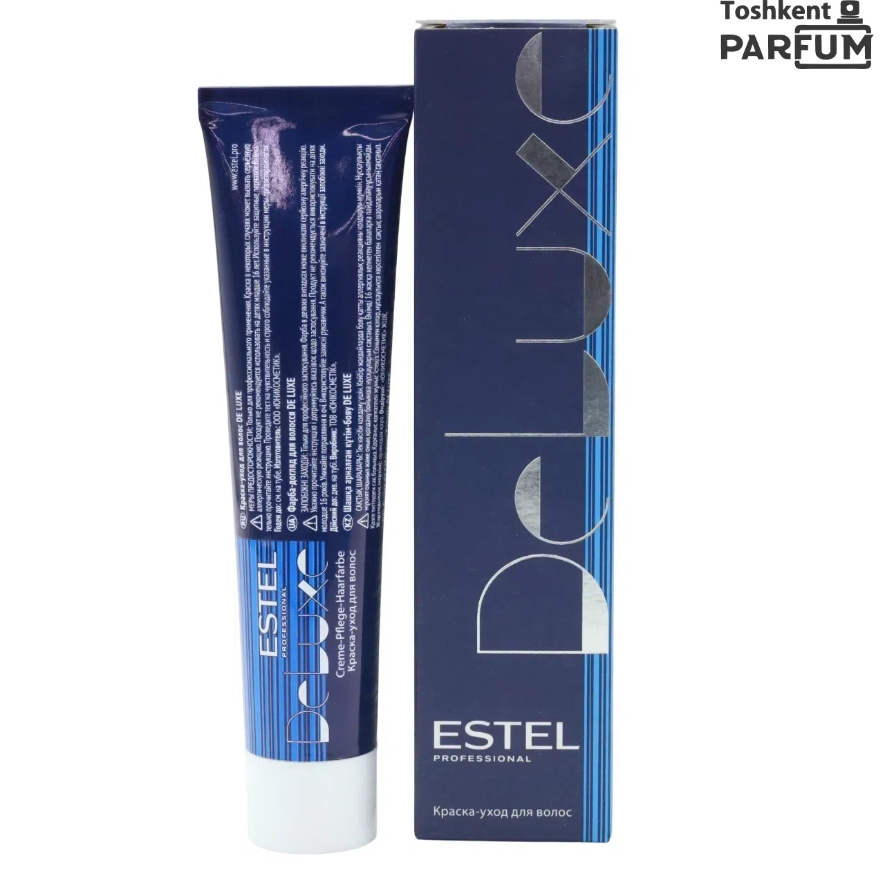 Estel Deluxe Краска для волос 7.43 60мл Delux creme bo'yoq Россия