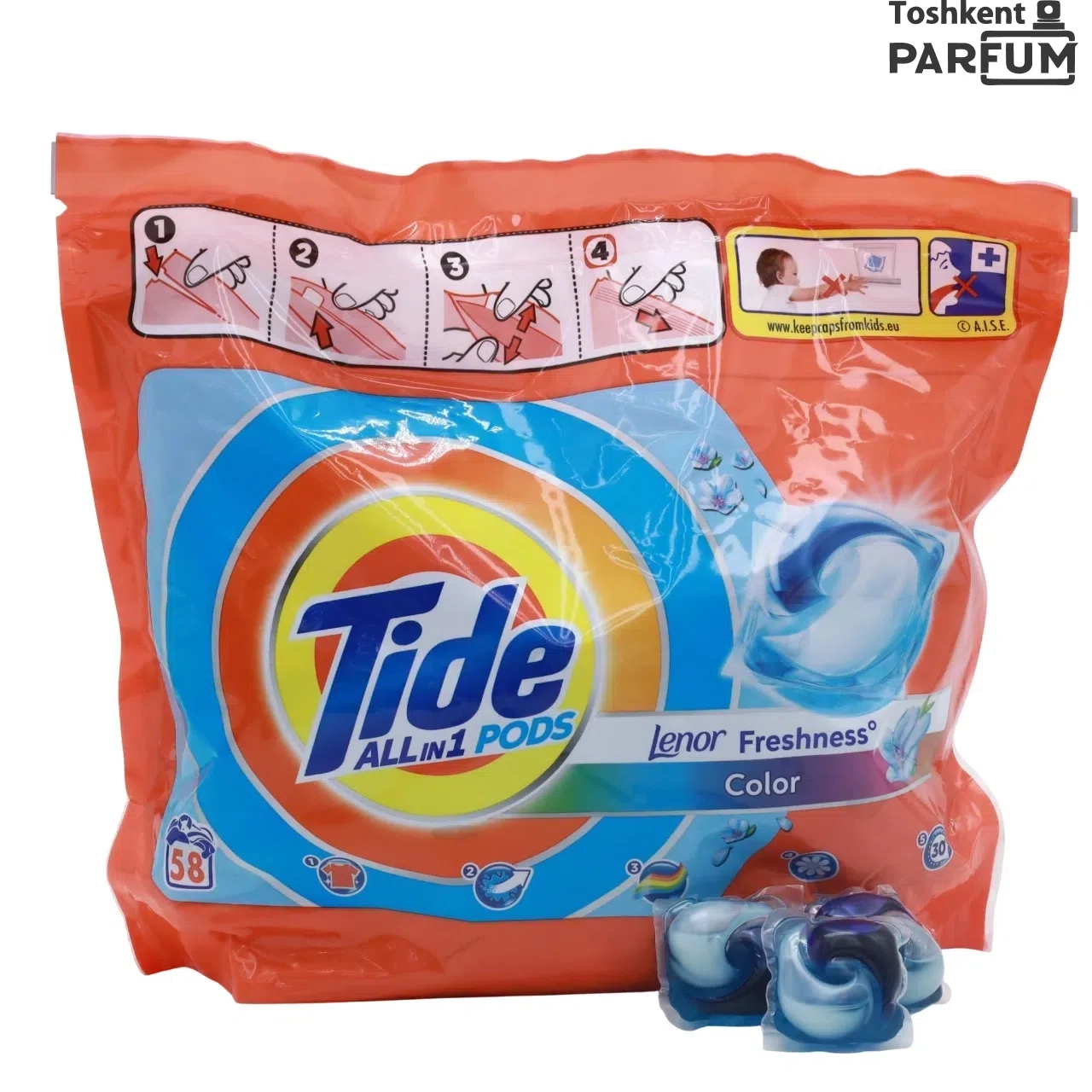 Tide Капсула Kiyim yuvish uchun kapsulalar Италия