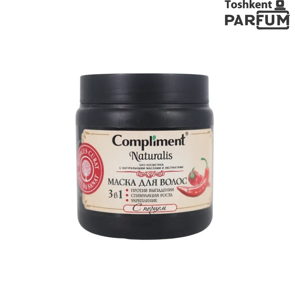 Compliment Naturals С Перцем Маска Для Волос 3в1 500мл balzam va konditsionerlar umumiy Россия