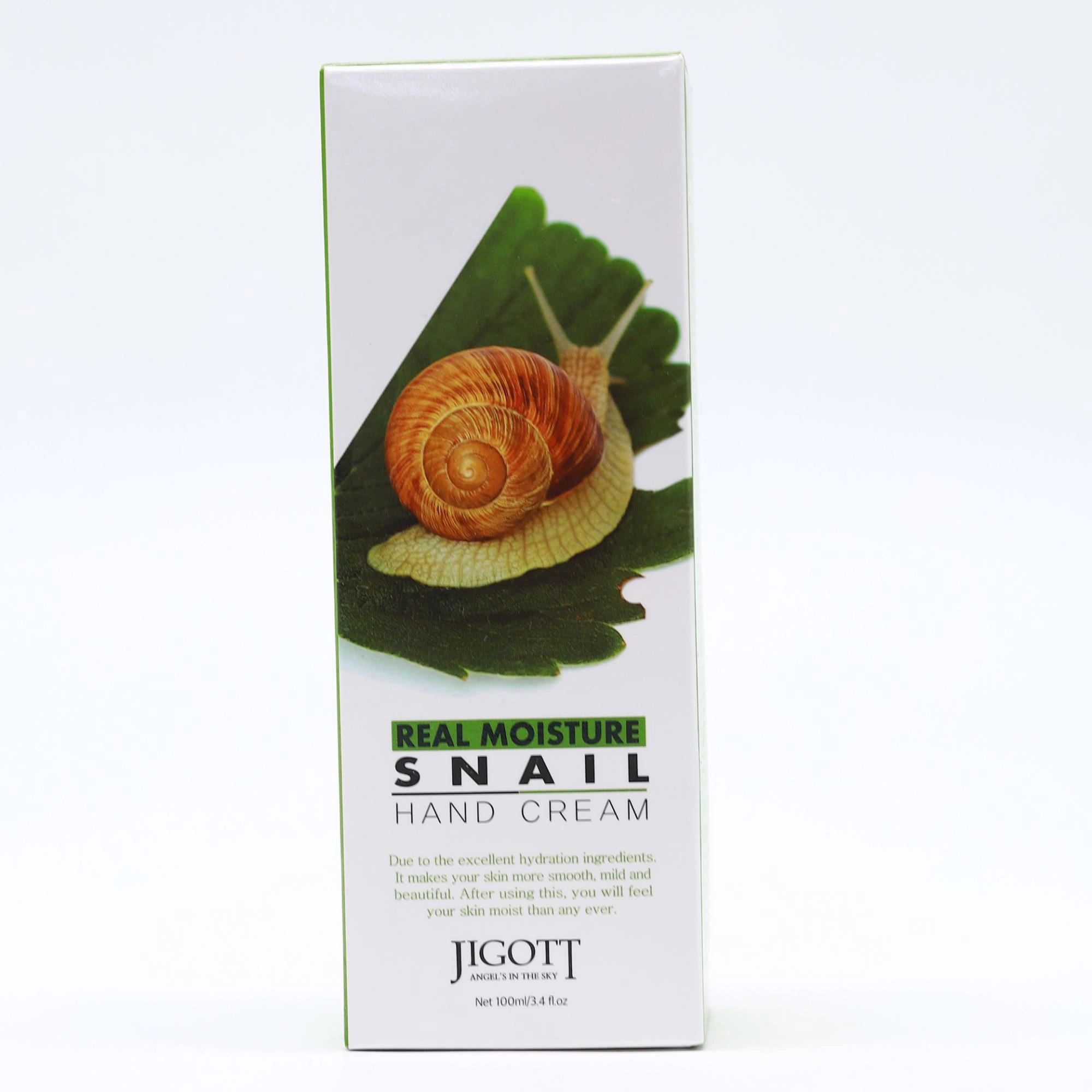Jigott Real Moisture Крем для рук с улиткой 100 мл Koreya tana kremlari Южная Корея