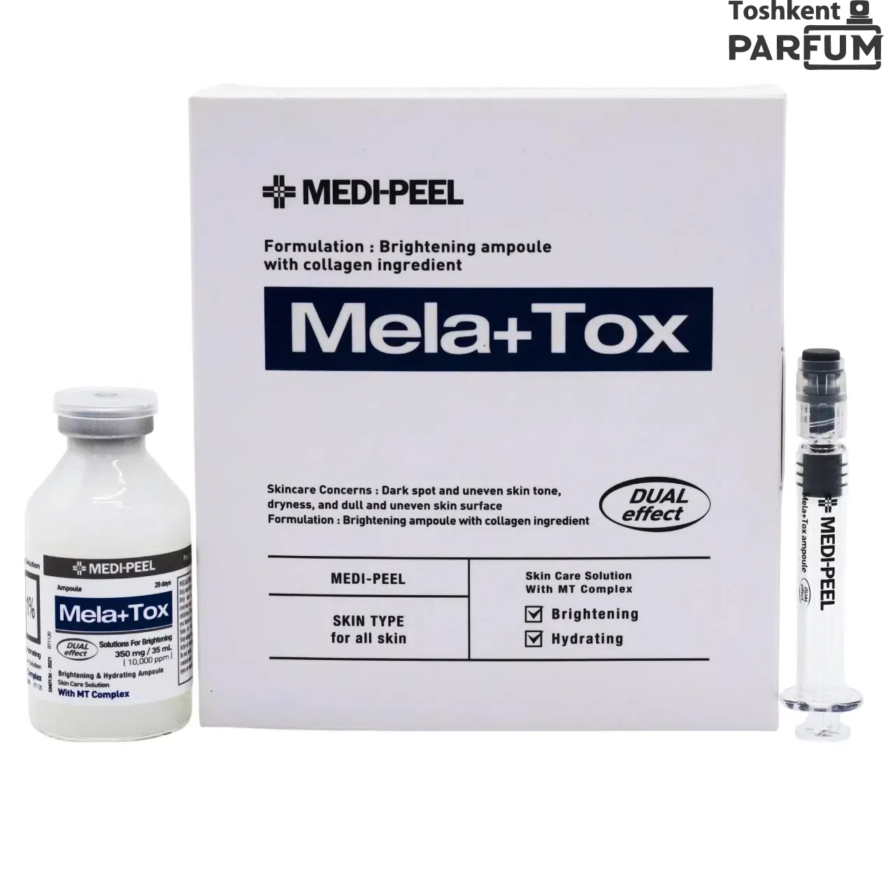 Medi-Peel Mela+Tox Ampoule koreya naborlari Южная Корея