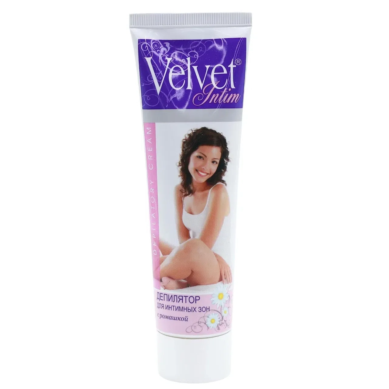 Velvet Intim Depilatory Cream S Romashkoy depilatsiya kremlar umumiy Россия