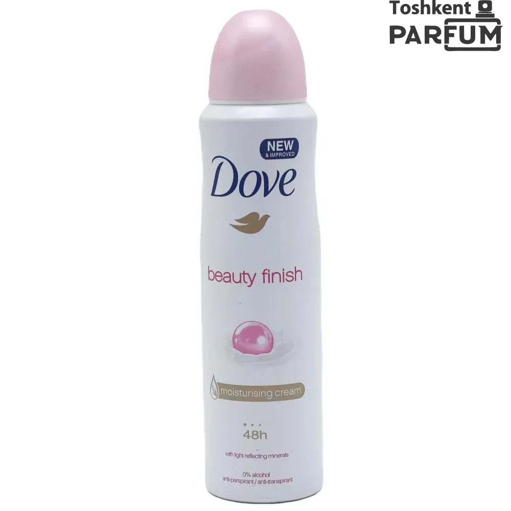 Dove Beauty Finish Дезодорант спрей аёллар учун 48h 150мл Ayollar uchun dezdorant umumiy null