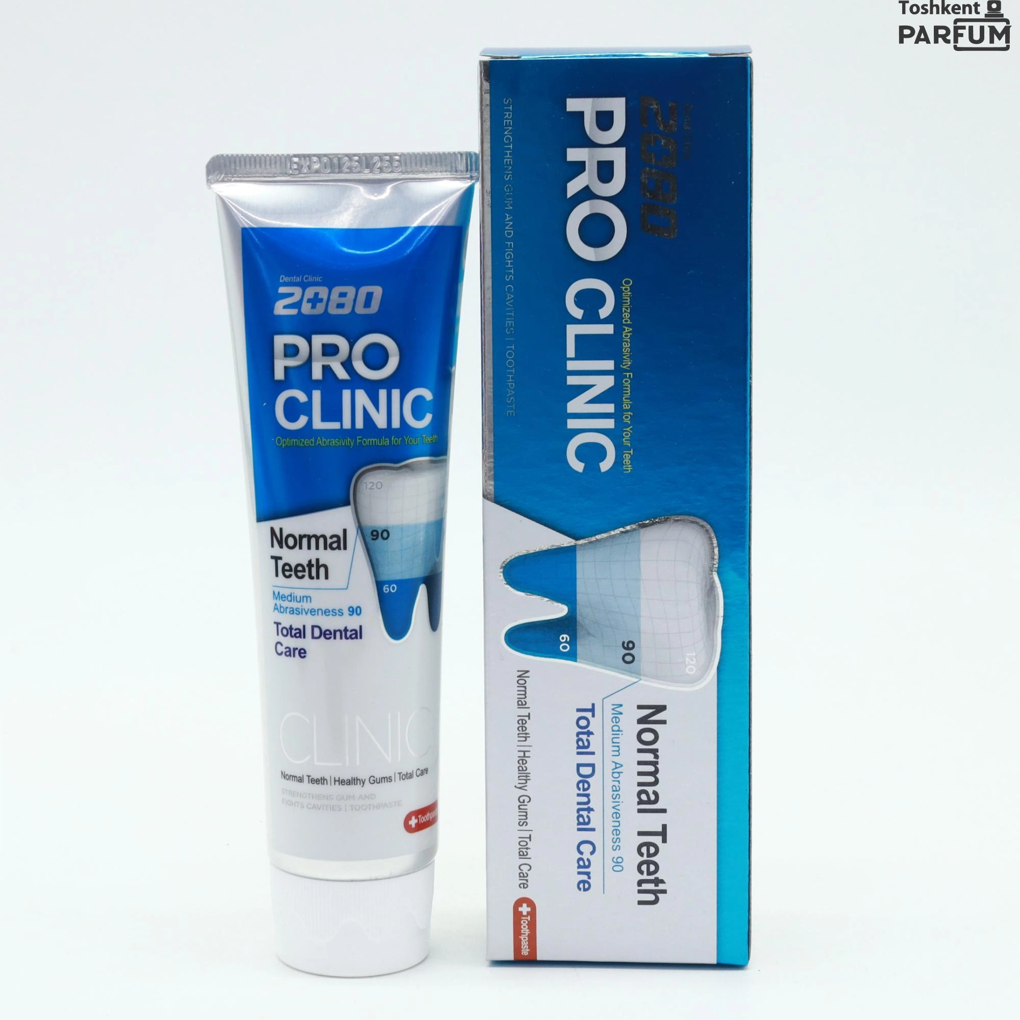 20 80  tish Pasta Pro Clinic 125gr Tish Pastasi Janubiy Koreya