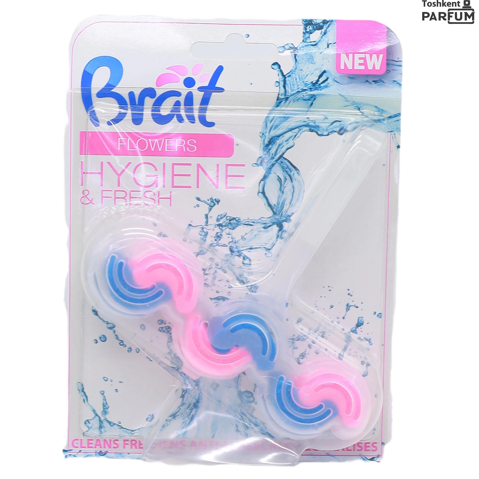 БЛОКИ ДЛЯ ТУАЛЕТА BRAIT FLOWERS 45ГР Universal Vositalar umumiy Россия