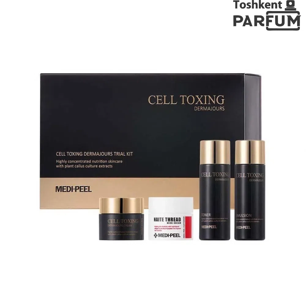 MediPeel Cell Toxing Dermajours Trial Kit – terini tiklovchi va yoshartiruvchi mini to‘plam To'plam Janubiy Koreya