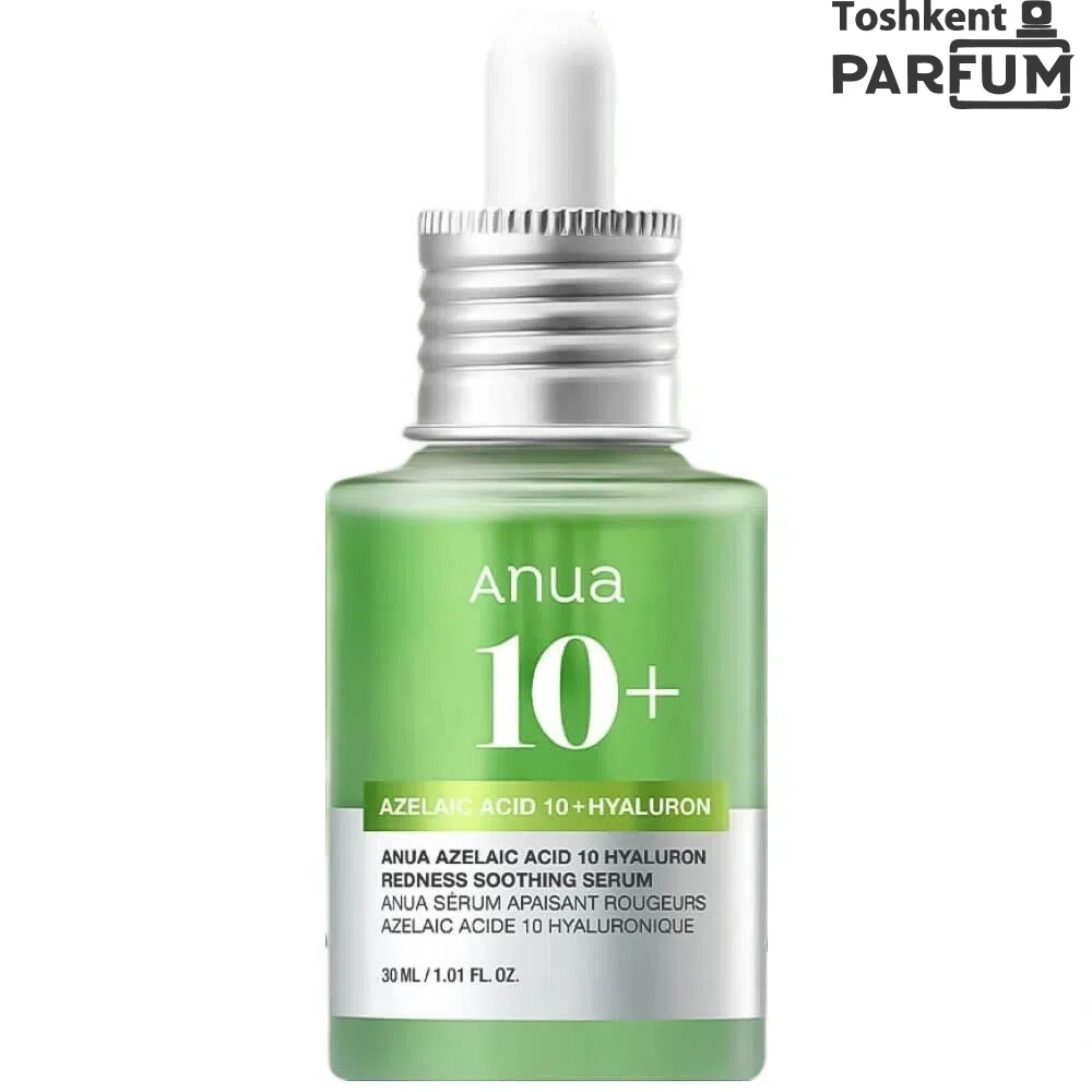 Anua Azelaic Acid 10+ Hyaluron 30ml Essensiya, Emulsiya va Sivorotka Janubiy Koreya