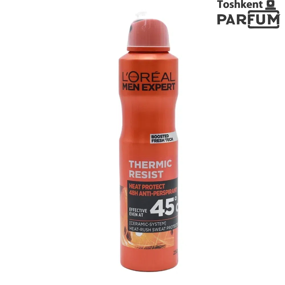 Loreal Deo Stress Thermic Дезодорант для мужчин 250мл Erkaklar uchun dezodorant umumiy Франция