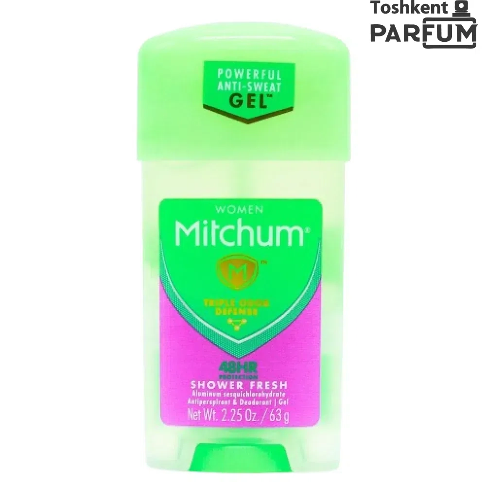 Mitchum Women Advanced Control Shower Fresh Дезодорант для женщин 63г Ayollar uchun dezdorant umumiy Франция