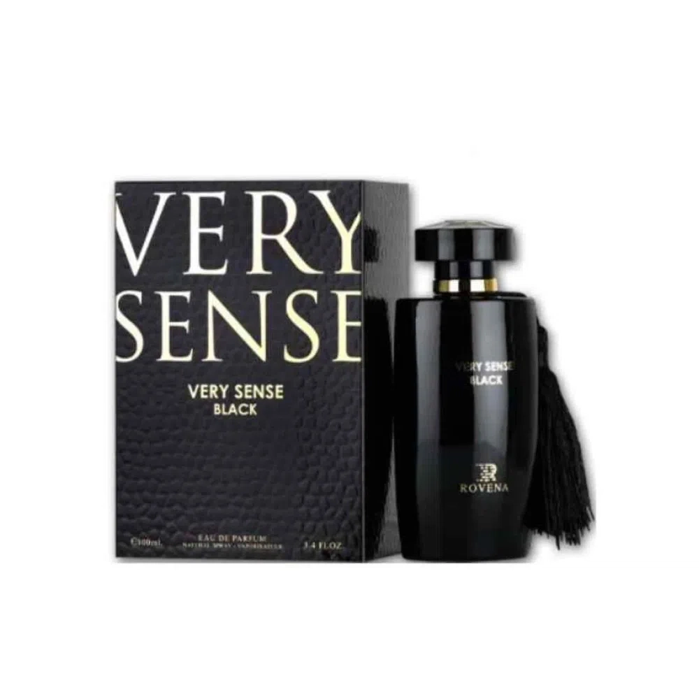 Дубай Духи Rovena Very Sense Black EDP 100мл Dubay Parfumeriya ОАЭ