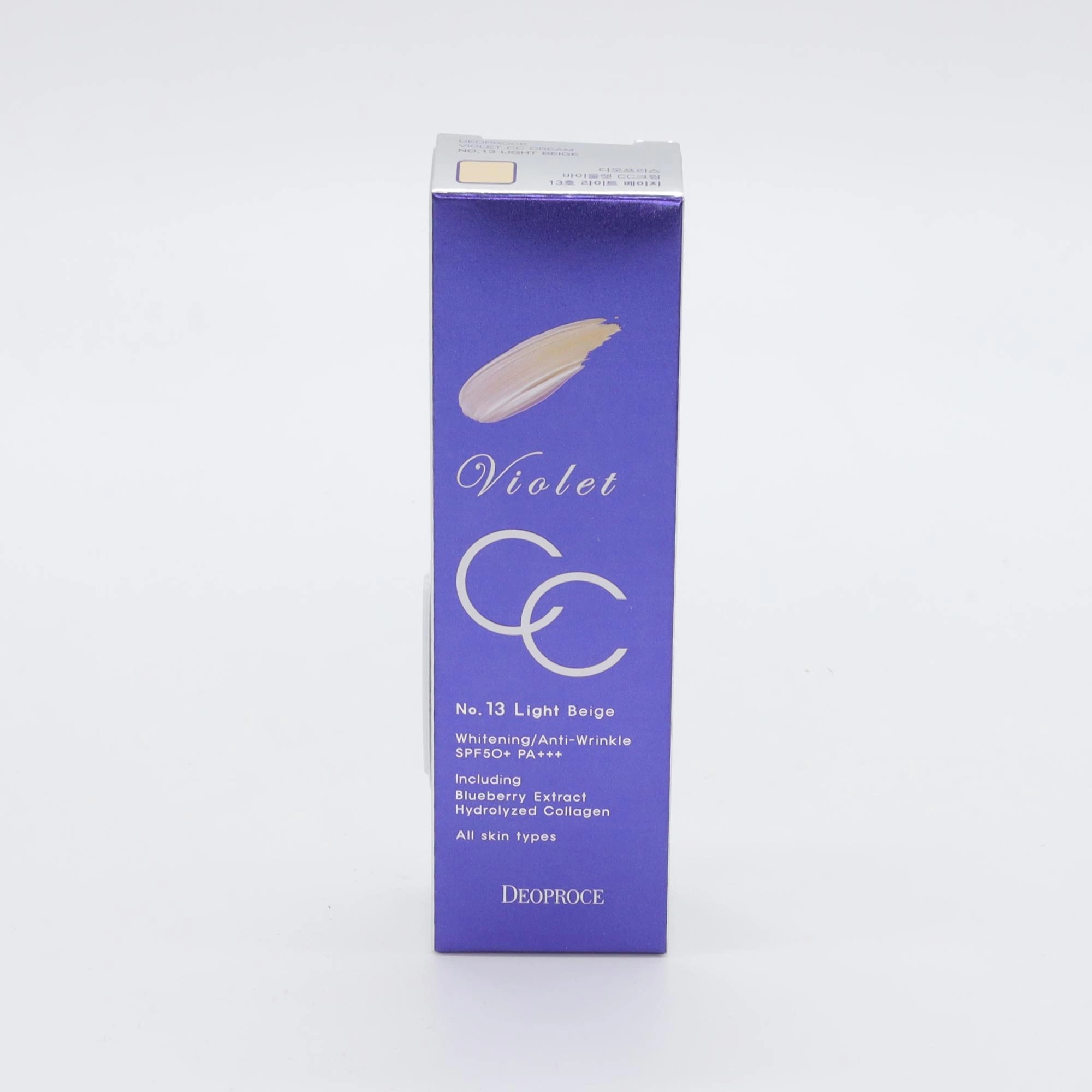 Deoproce Violet CC 13 50g Deoproce Violet Южная Корея
