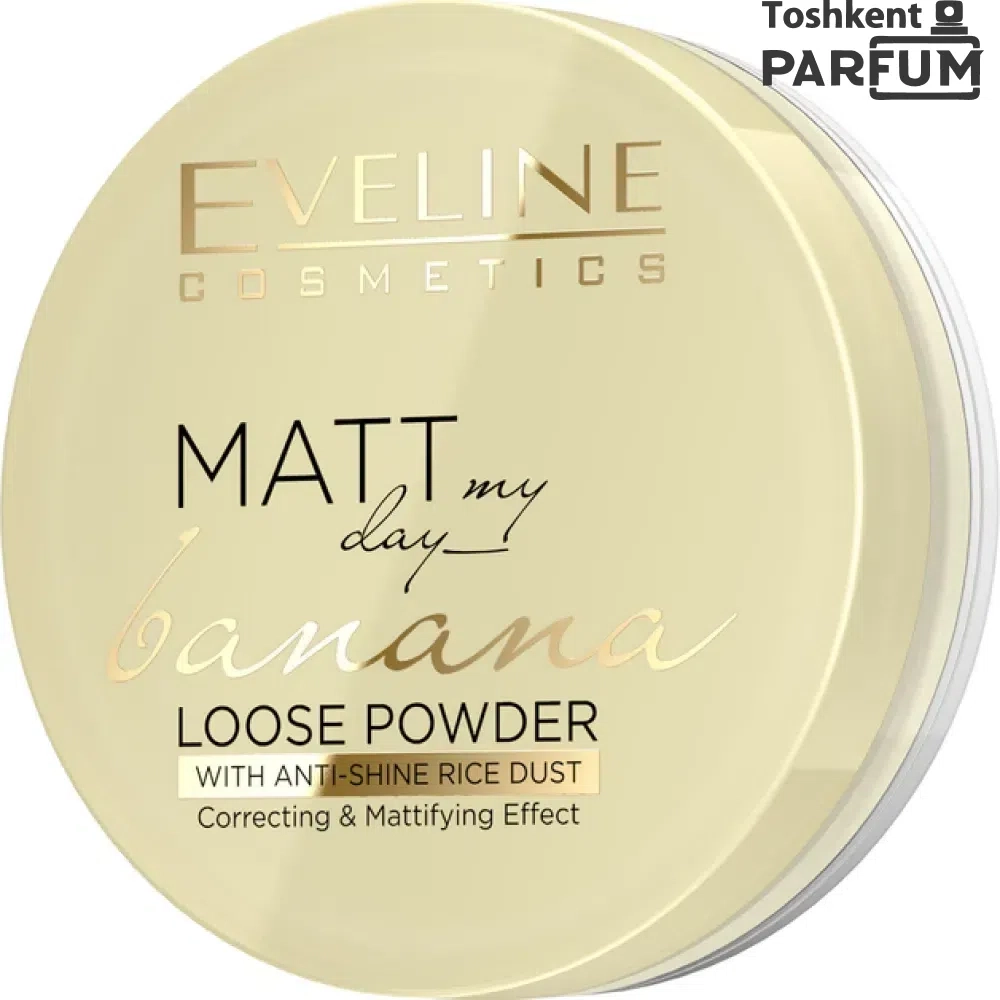 Eveline Banana Matt My Day Loose Powder 6г Yuz uchun Pudra Россия