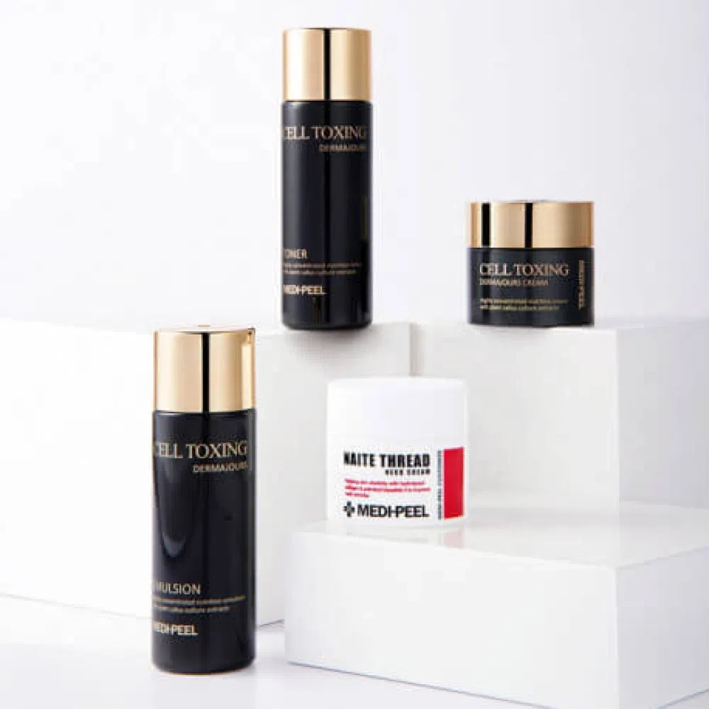MediPeel Cell Toxing Dermajours Trial Kit – terini tiklovchi va yoshartiruvchi mini to‘plam To'plam Janubiy Koreya