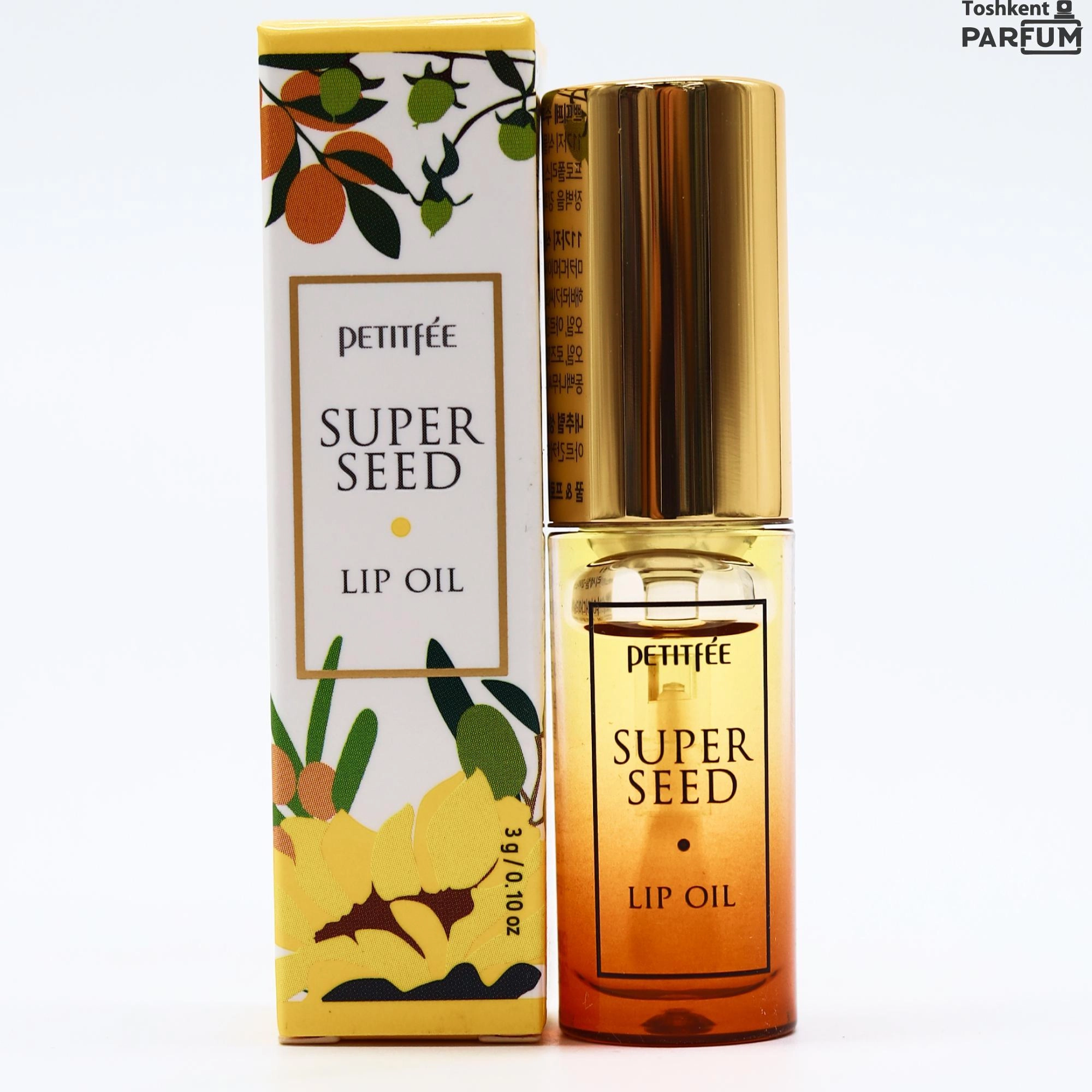 Petitfee Super Seed Lip Oil 3g Lab parvarishi uchun vositalar Южная Корея