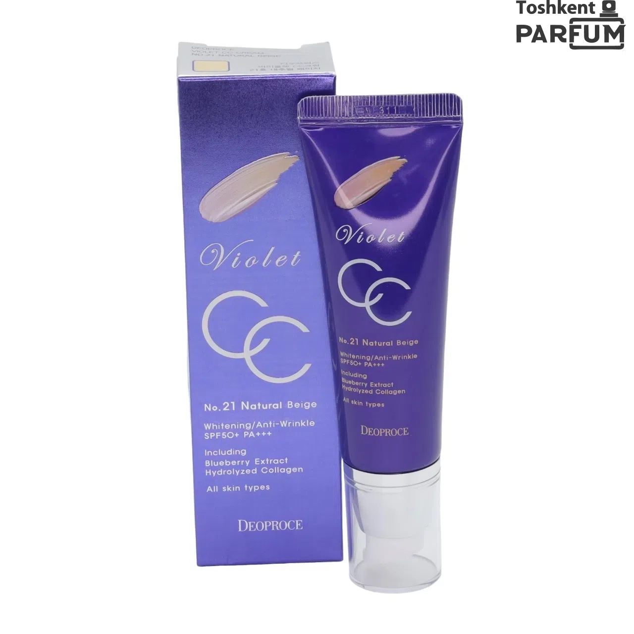 Deoproce Violet CC 21 50g Deoproce Violet Южная Корея