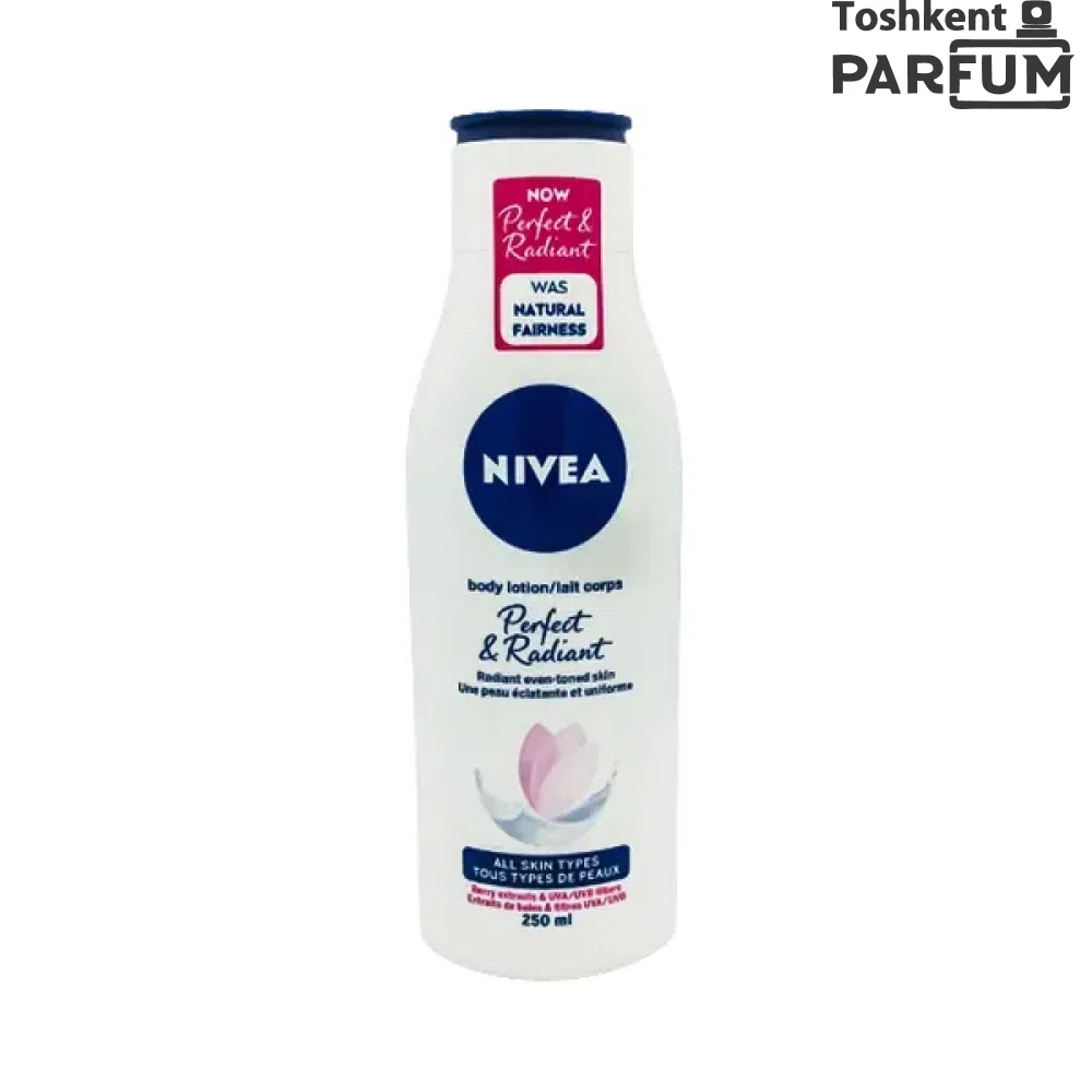 Nivea Perfect & Radiant Body Lotion 250мл Tana uchun umumiy Германия
