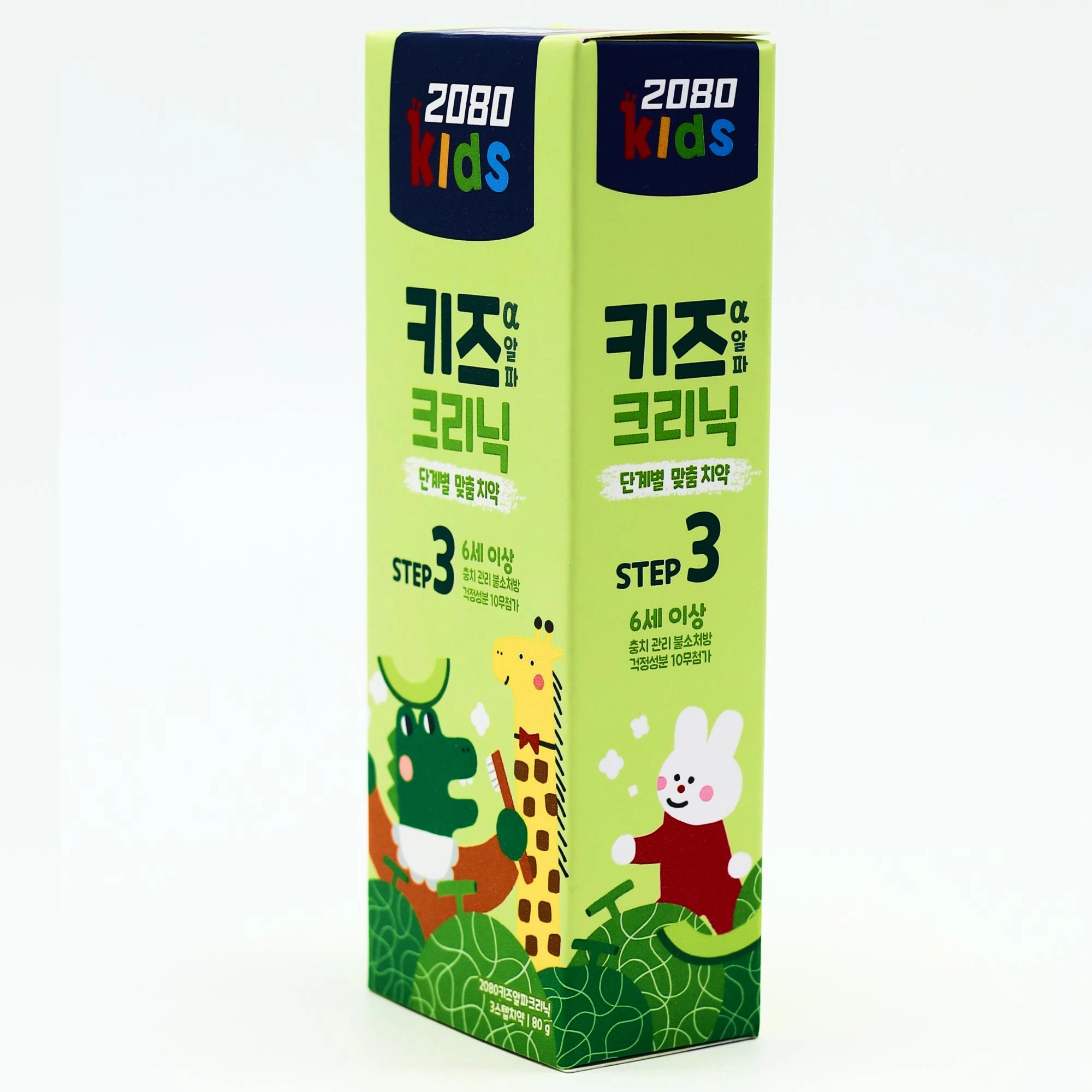 2080 Kids step 3 80ml Bolalar Uchun Cho'tka va Pasta Южная Корея