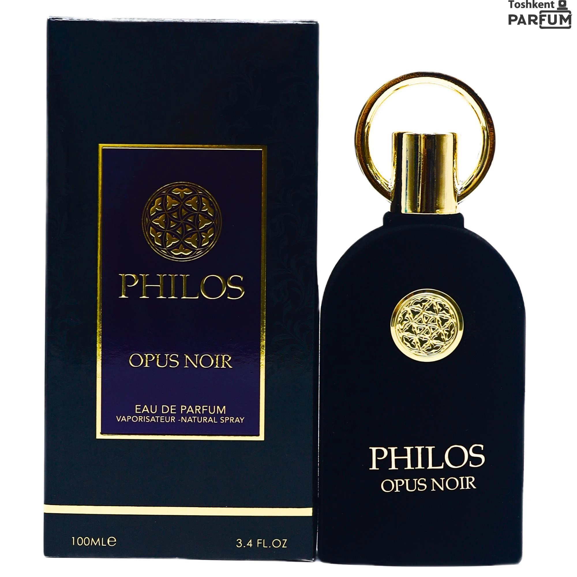 Дубай Духи Al Hambra Philos Opus Noir 100мл Парфюмерия ОАЭ