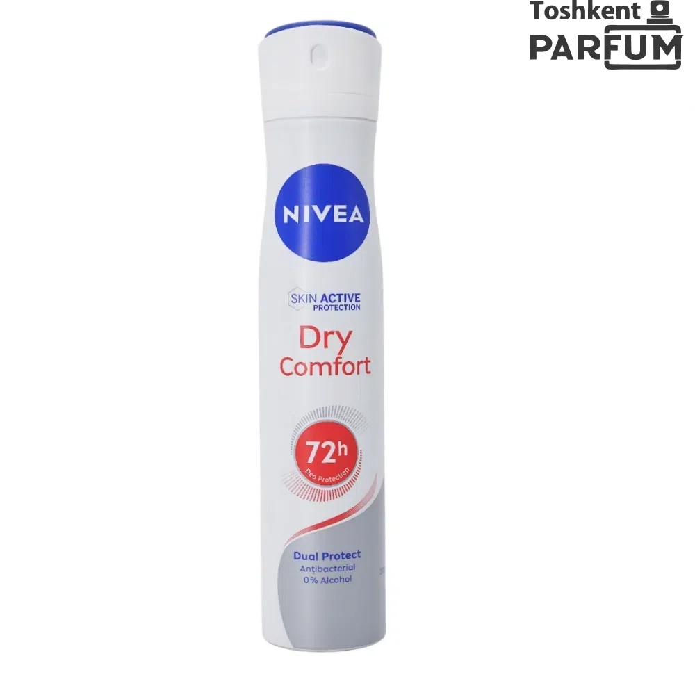 Nivea Active Dry Comfort Dual Protect 72h дезодорант 200мл Erkaklar uchun dezodorant umumiy Германия