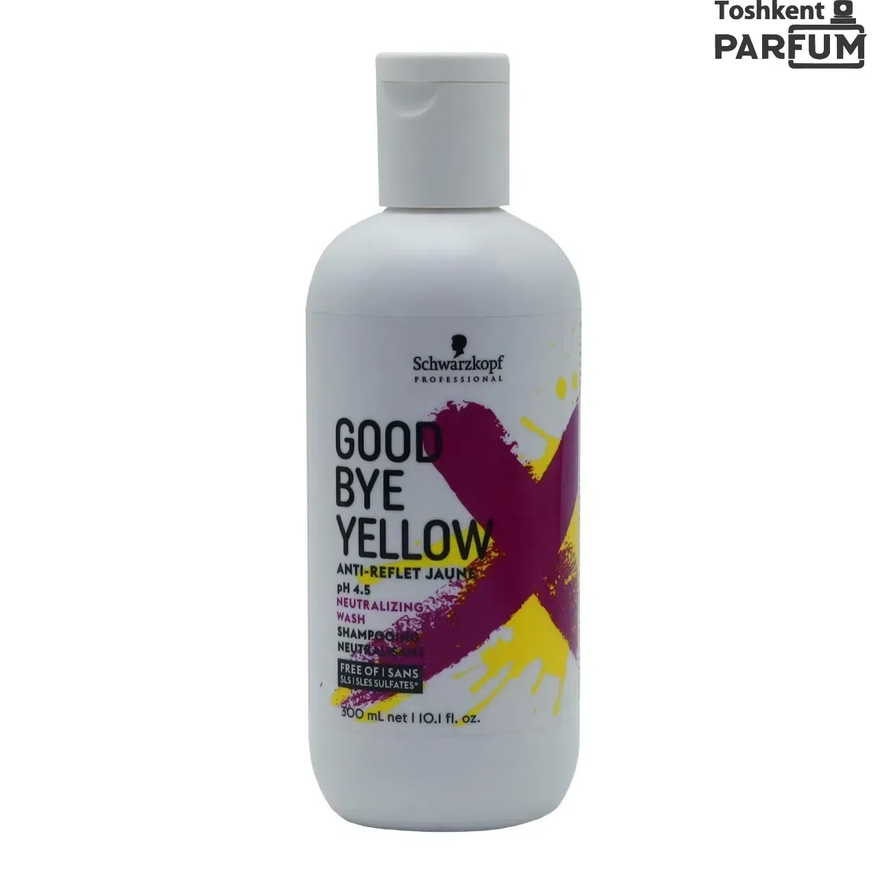 Schwarzkopf Good Bye Yellow Шампунь для Волос 300мл Bo'yoqlar va kimyoviy vositalar Германия