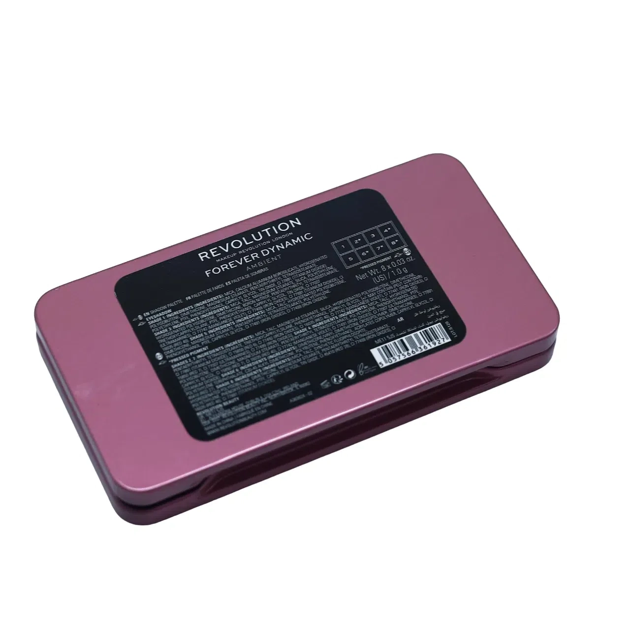 Revolution Shadow Palette de Fards Ambient 8g Revolution Shadow palette Китай