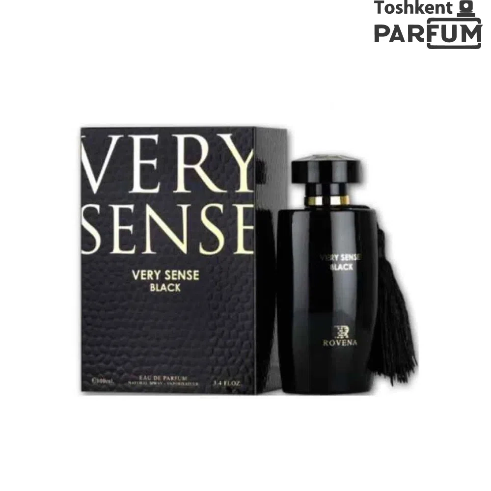 Дубай Духи Rovena Very Sense Black EDP 100мл Dubay Parfumeriya ОАЭ