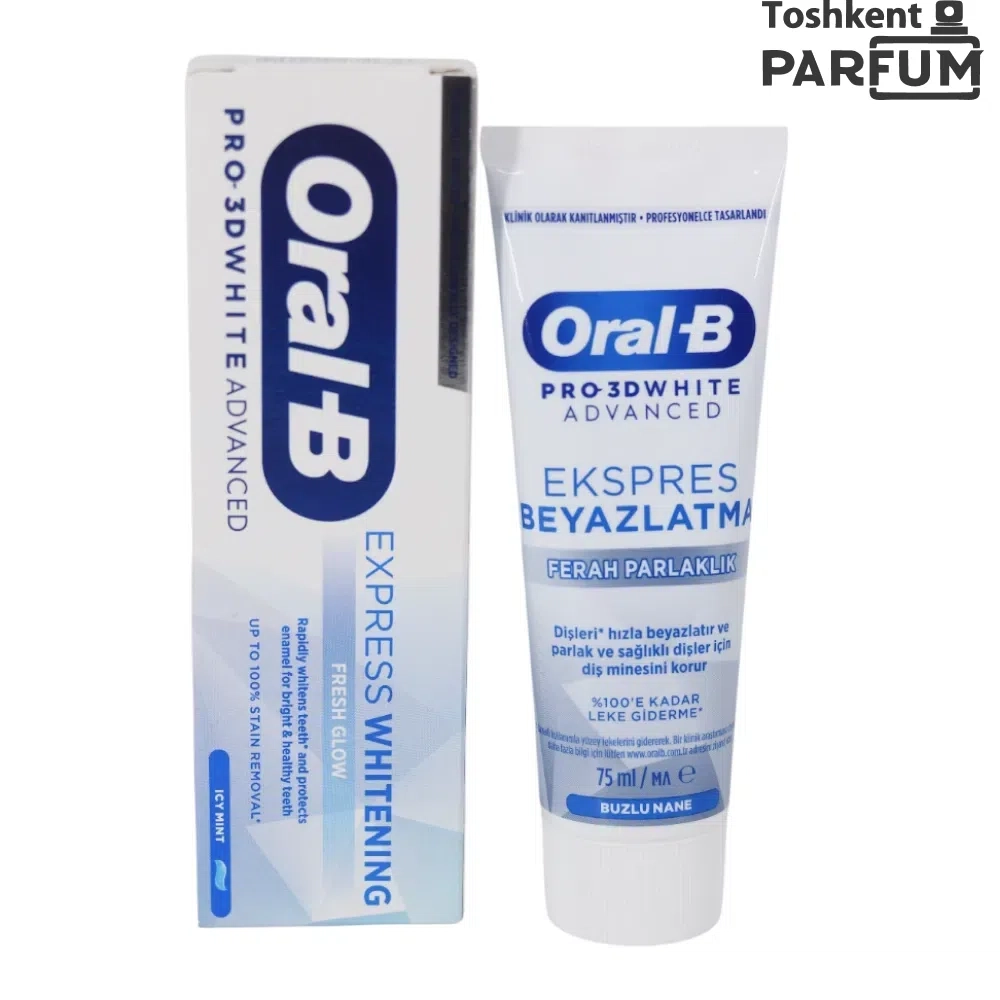Oral-B Express Whitening Beyazlatma 75мл Tish Pastasi Германия