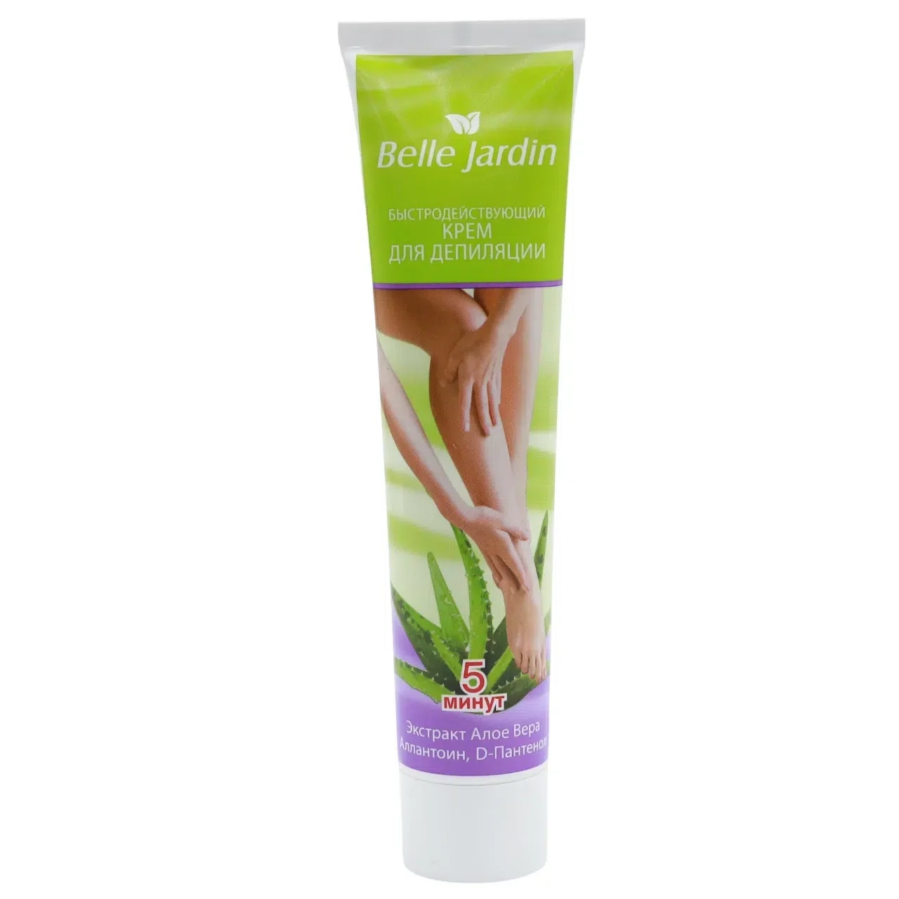 Bella Jardin 5minutes Fast Hair Removal Cream Aloe Vera Extract 75ml depilatsiya kremlar umumiy null