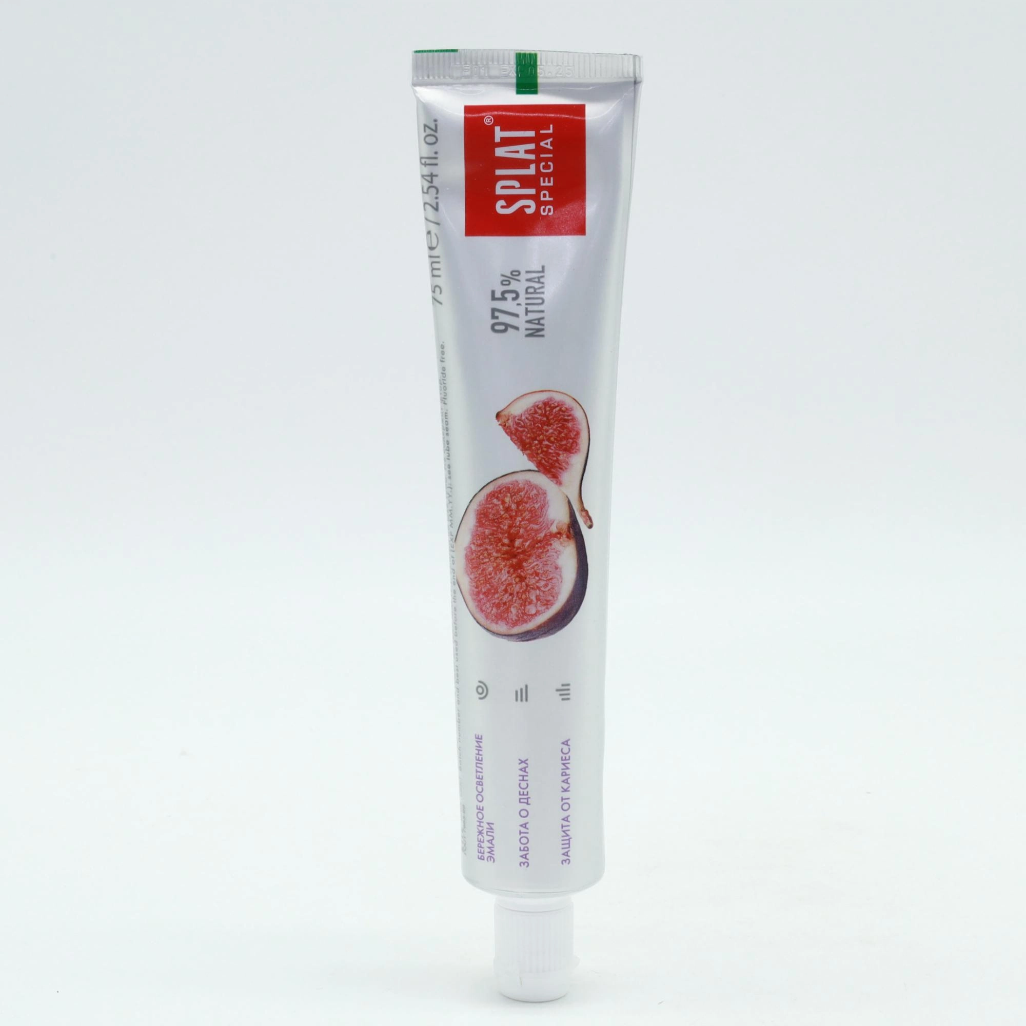 Splat Special Zub. Pasta 75ml Wonder White Purple Mint Tish Pastasi Россия
