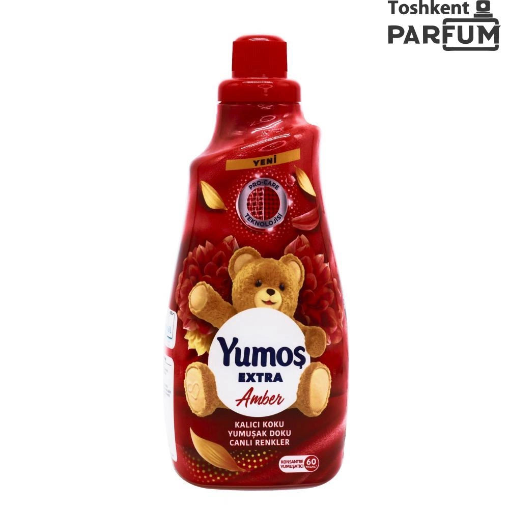 Yumosh Кондиционер для стирки белья, Sensitive Extra Amber 1440 мл Yuvish uchun konditsionerlar Турция