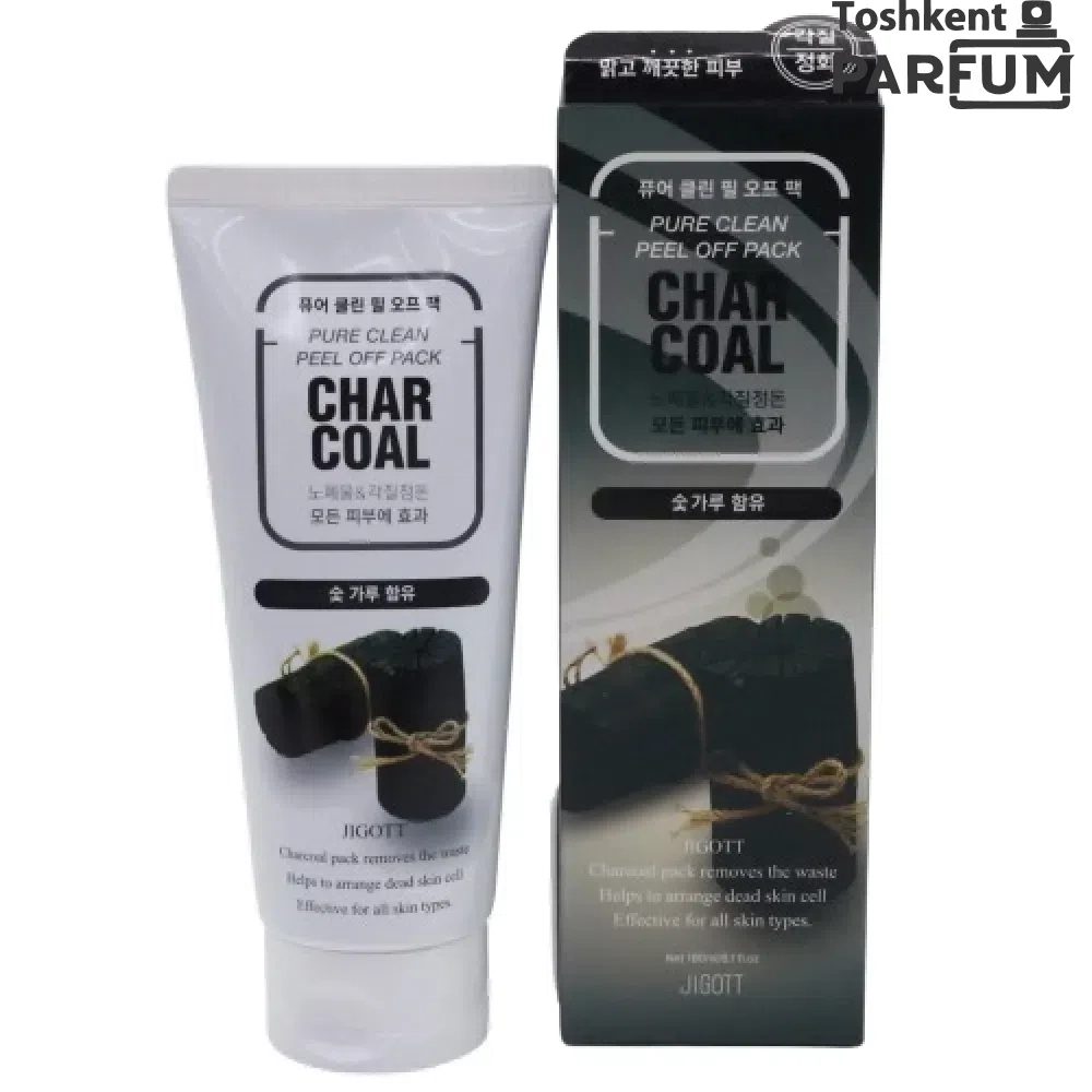 PURE CLEAN PEEL OFF PACK CHAR COAL JIGOTT 180ML undefined Южная Корея
