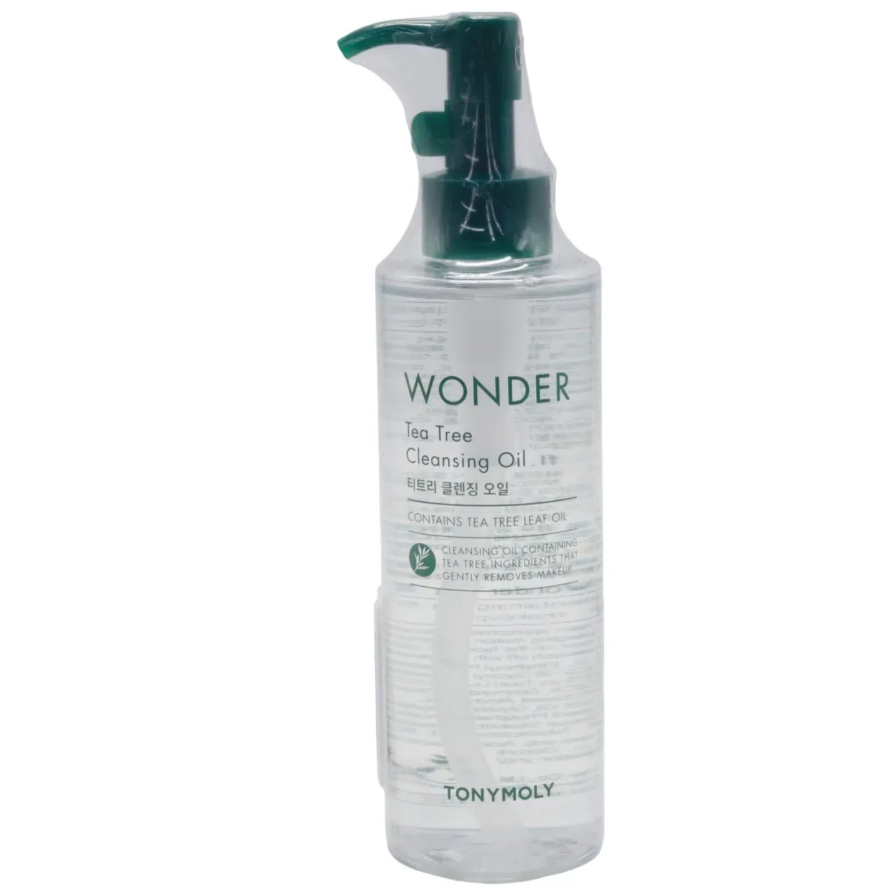Tony Moly Wonder Tea Tree Cleansing Oil 200ml Koreya yuz tozalash umumiy Южная Корея