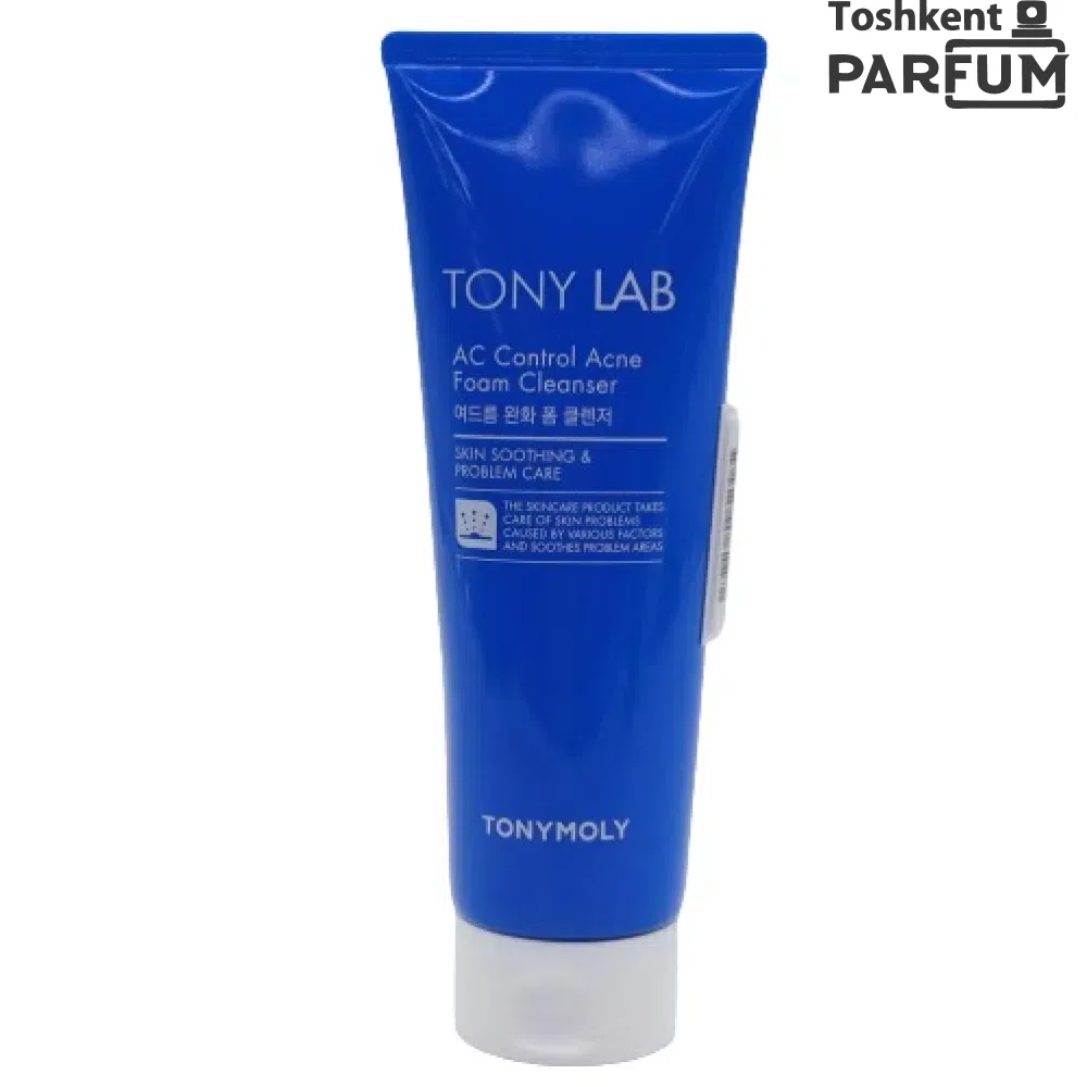 TONY LAB Ac Control Acne Foam Cleanser 150мл Korea penka va pilinglar Южная Корея