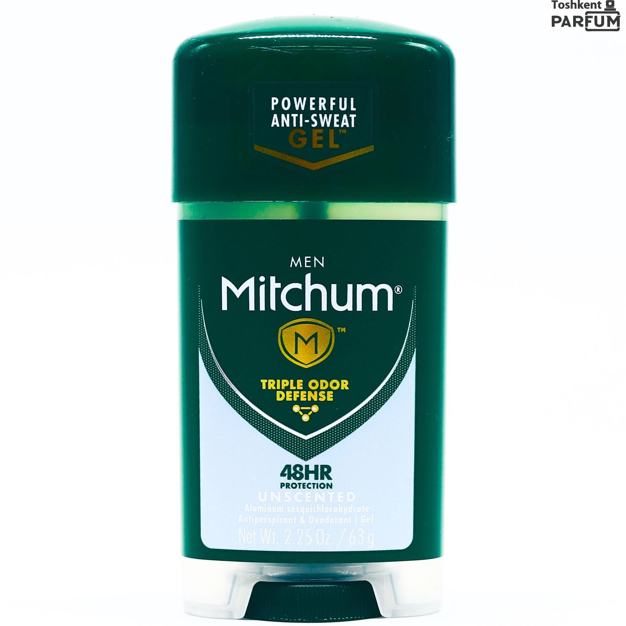 Mitchum Powerful anti sweat triple defense для мужчин 63г Erkaklar uchun dezodorant umumiy Франция