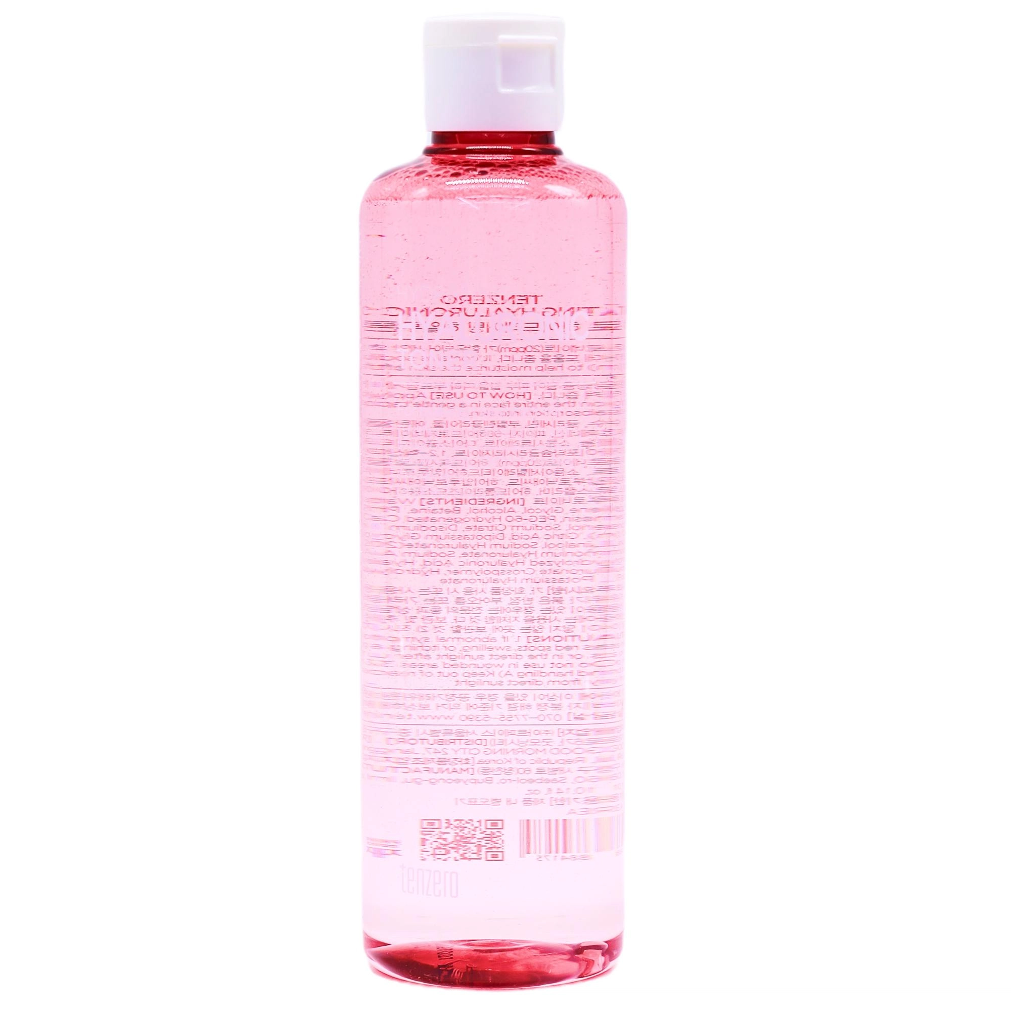 Tenzero Hydrating Hyaluronic Toner Koreya yuz tozalash umumiy Южная Корея
