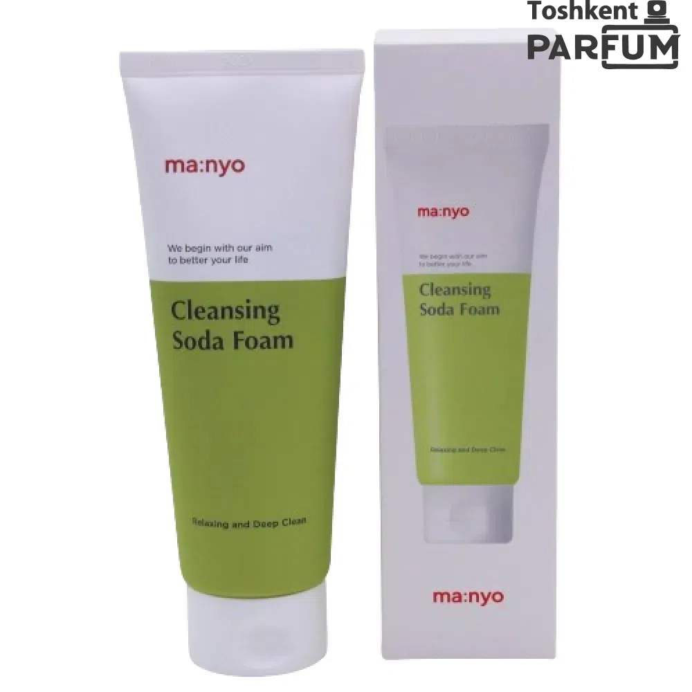 Ma:nyo Cleansing Soda Foam 150мл Korea yuz va ko'z uchun umumiy Южная Корея