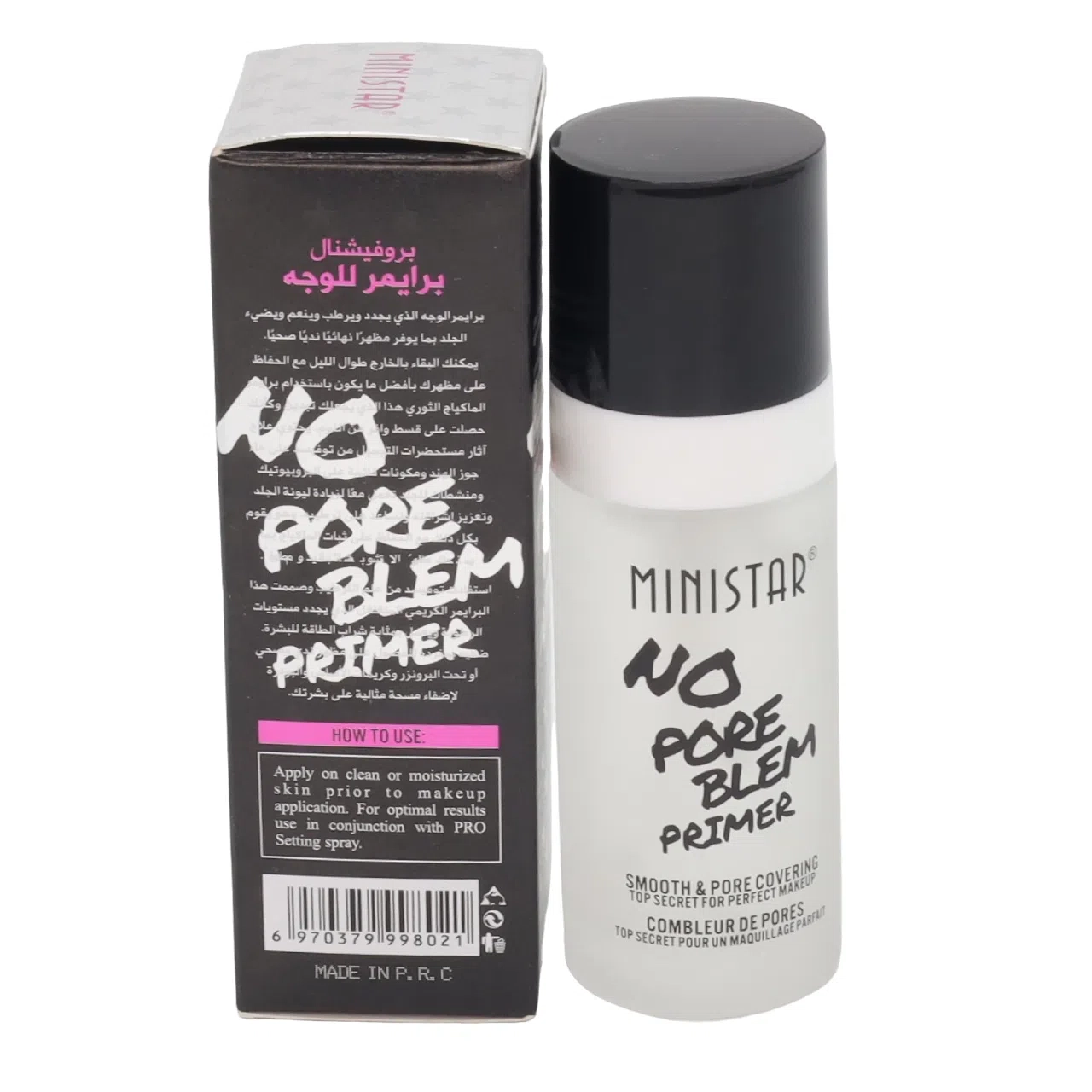 Ministar magic No Re blem primer  35.00 мл no pore blem premir Китай