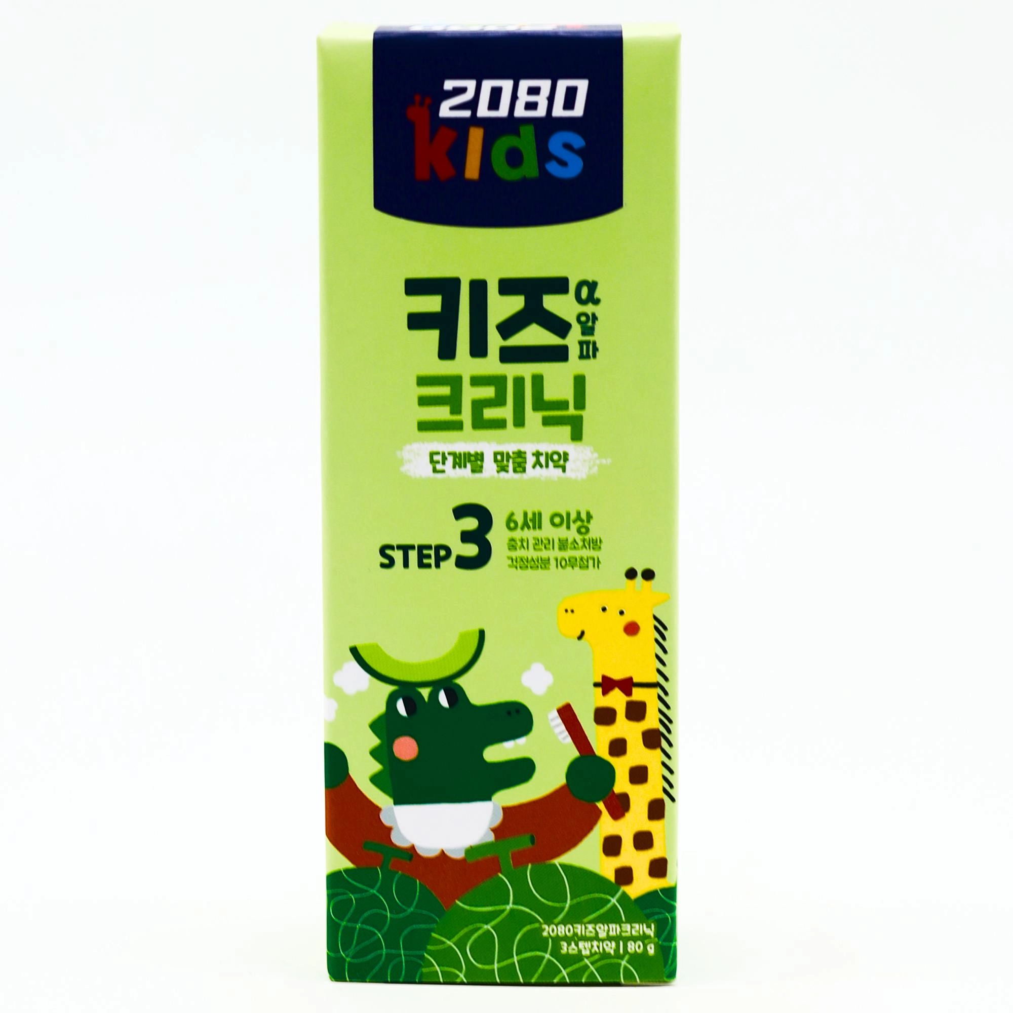 2080 Kids step 3 80ml Bolalar Uchun Cho'tka va Pasta Южная Корея