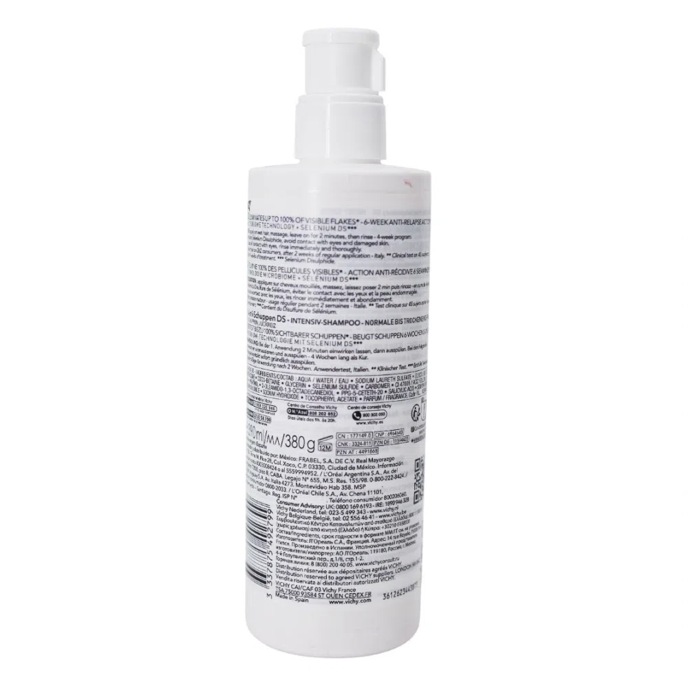 Vichy Dercos Dermatological Shampoo Traitant 390мл shampun va quruq shampunlar umumiy Испания