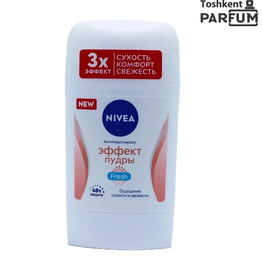 Nivea Fresh Effekt Pudri Dezodorant ayollar uchun 50ml Ayollar uchun dezdorant umumiy Rossiya