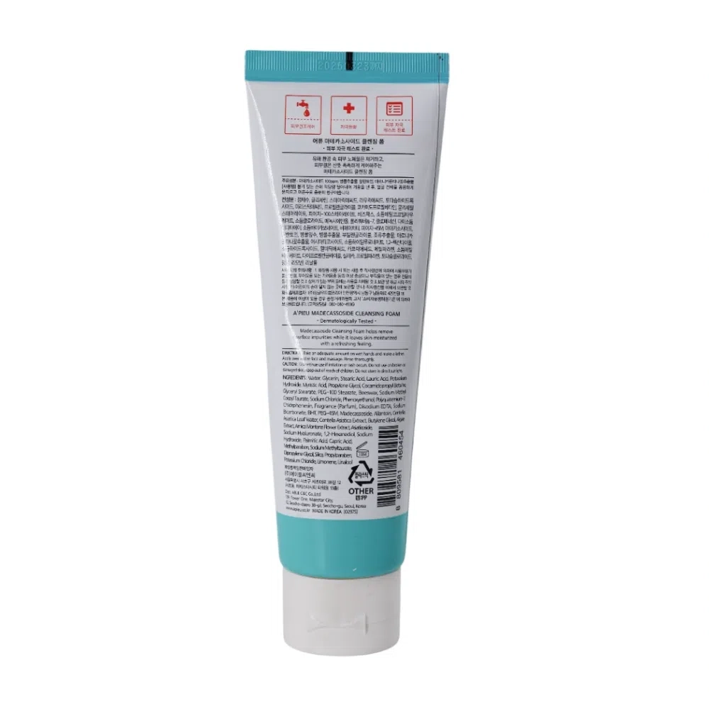 Apleu Madecassoside Cleansing Foam Korea penka va pilinglar Южная Корея