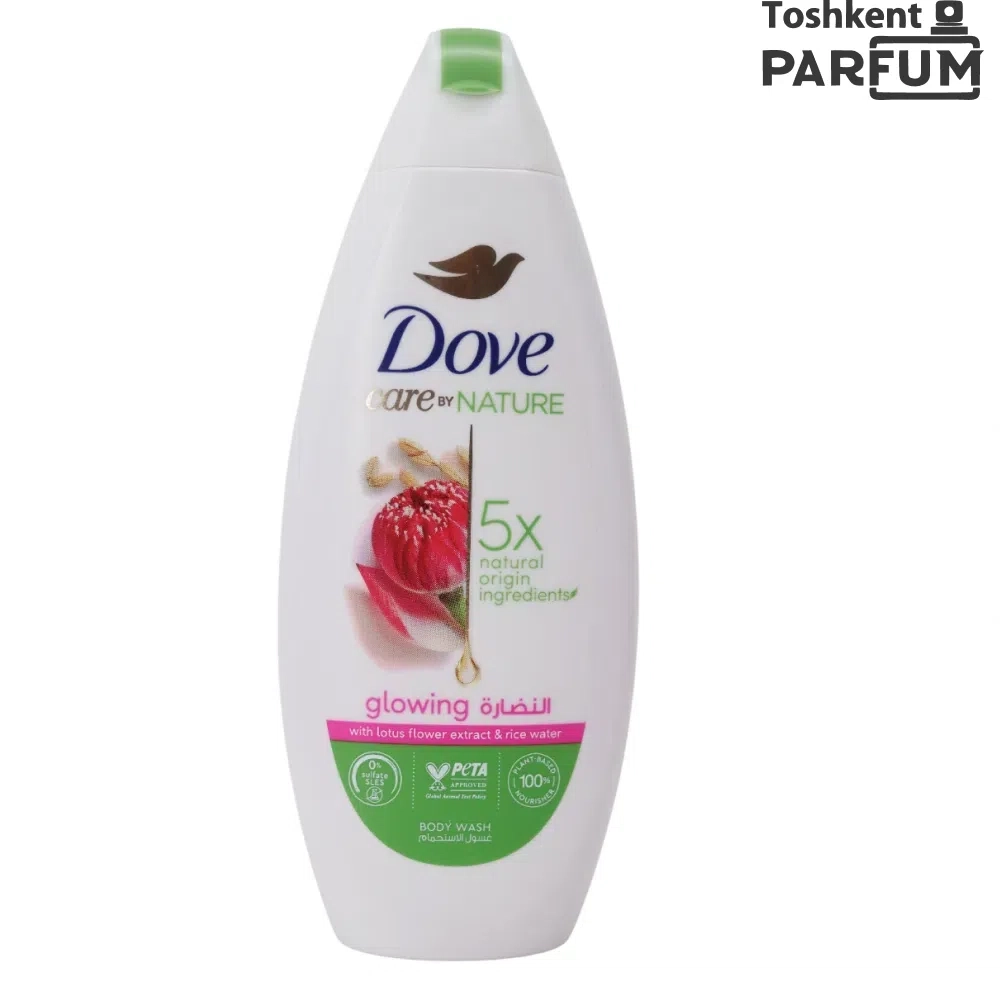 Dove Care by Nature With Lotus Flower extract & Rice Water body wash 250мл Dush uchun gellar Umumiy Германия
