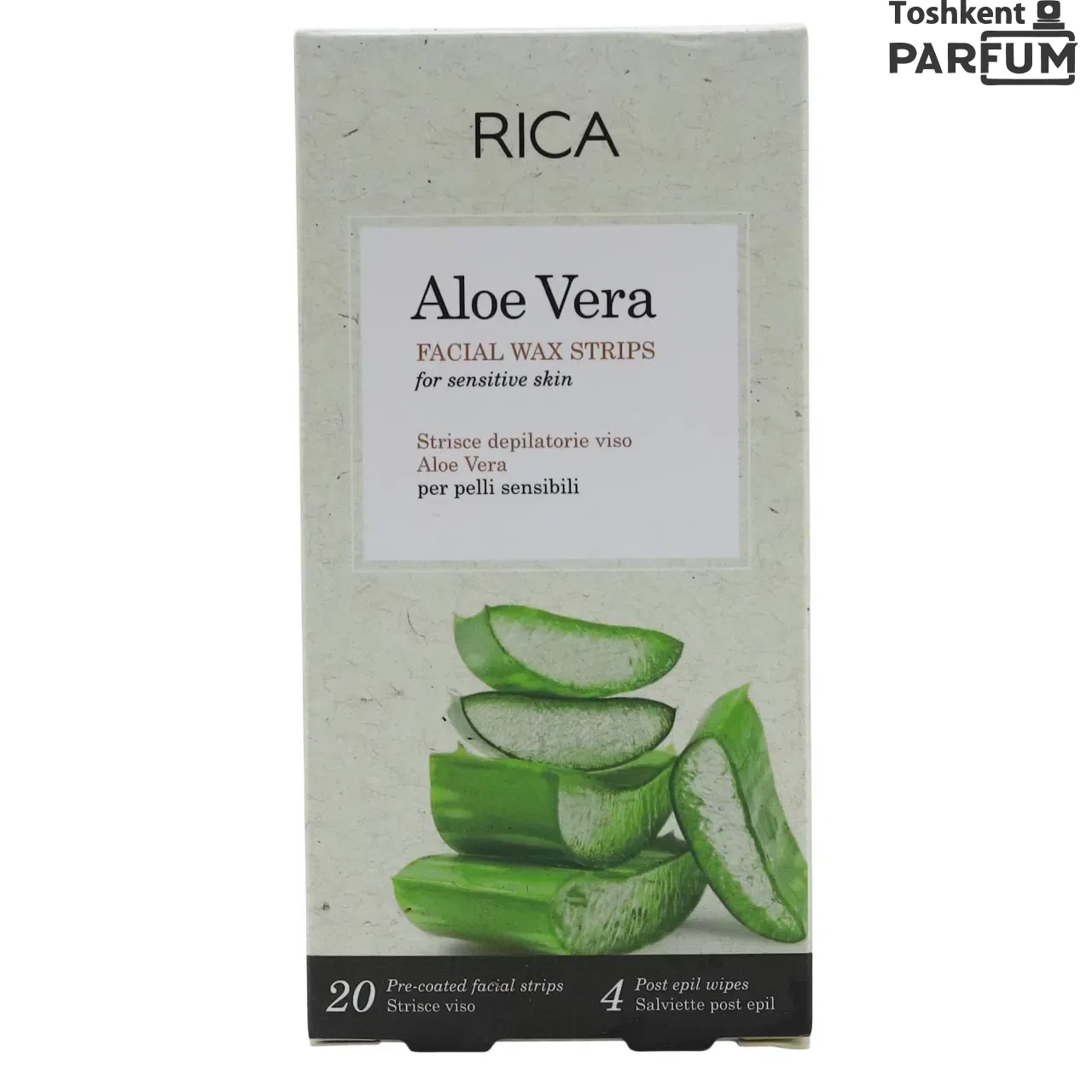 Rica Aloe vera facial wax strips Depelyatsiya uchun vositalar Туркия